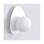 Emibig Wandleuchte Ovo Stahl Weiß | Geeignet für 1x G9 - Max 8W
