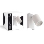 D'Lite Wandleuchte Prisma Metall Weiß | IP20 - Geeignet für 1x GU10