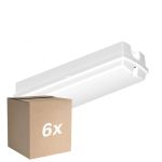 Mehrfachpackung 6x Ledvance Led-Wand- Und Deckenleuchte Compact Rechteckig Weiß 8W 840lm - 830-840 CCT | IP65