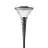 Philips LED-Straßenbeleuchtung Laterne City Charm Kegel BDS491 Grau 7W 804lm 360D - 740 Kaltweiß | IP66 - Symmetrisch 
