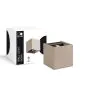 D'Lite Wandleuchte Nova Beige Up & Down 4.9W 480lm - 830 Warmweiß | IP54 - Verstellbarer Abstrahlwinkel