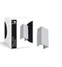 D'Lite Wandleuchte Aurora Silber Up & Down 6.5W 500lm - 830-840 CCT | IP54