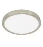Eglo Deckenleuchte Fueva 6 Stahl Satin-Nickel 14.2W 2000lm - 827-840-865 CCT