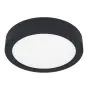 Eglo Deckenleuchte Badezimmerbeleuchtung Fueva 6 Plastik Schwarz 7.5W 1000lm - 827-840-865 CCT