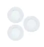 Mehrfachpackung 3x Eglo Einbau Spot Fueva 6 Plastik Weiß 11.1W 1350lm - 827-840-865 CCT