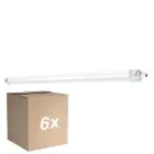 Mehrfachpackung 6x Ledvance LED Feuchtraumleuchte 33W 3960lm - 840 Kaltweiß | 120cm